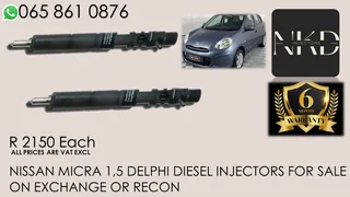 Nissan Micra 1.5 Diesel Injectors For Sale Nationwide