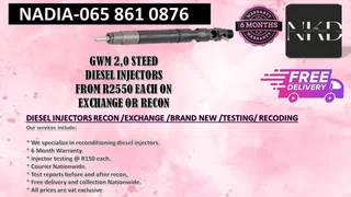 Gwm 2.steed Diesel Injectors For Sale Nationwide