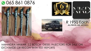 Mahindra Mhawk 2.2 Diesel Injectors For Sale Or Recon