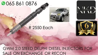 Gwm 2.0 Steed Diesel Injectors For Sale Nationwide