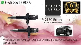 Mitsubishi Triton 2.5 Diesel Injectors For Sale Or Recon