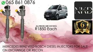 Mercedes Benz Vito Diesel Injectors For Sale Nationwide