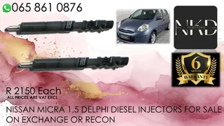 Nissan Micra 1.5 Diesel Injectors For Sale Nationwide