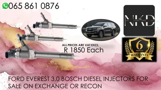 Ford Everest (3.0/bt50) Diesel Injectors For Sale Nationwide