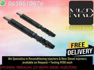 Hyundai Terrican 2.9 Diesel Injectors For Sale Nationwide