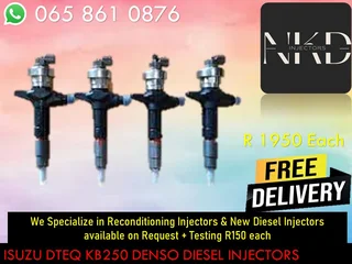 Isuzu Dteq Kb250 Diesel Injectors For Sale Nationwide