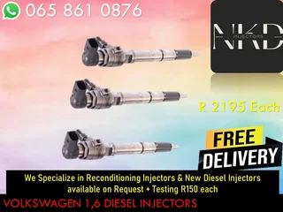 Volkswagen 1.6 Diesel Injectors For Sale Nationwide