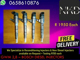 Gwm 2.8 Diesel Injectors For Sale Nationwide