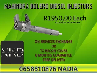 Mahindra Bolero Diesel Injectors For Sale Nationwide