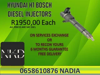 Hyundai H1 Diesel Injectors For Sale Nationwide