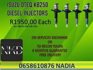 Isuzu Dteq Diesel Injectors For Sale Nationwide
