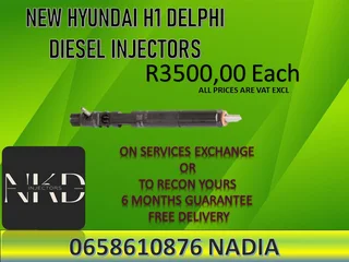 New Hyundai H1 Diesel Injectors For Sale Nationwide