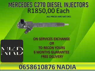 Mercedes C270 Diesel Injectors For Sale Nationwide