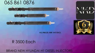 New Hyundai H1 Diesel Injectors For Sale Nationwide