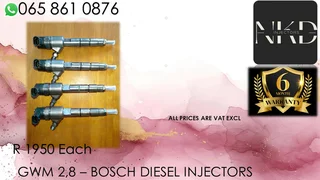 Gwm 2.8 Diesel Injectors For Sale Nationwide