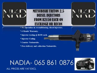 Mitsubishi Triton Diesel Injectors For Sale Nationwide