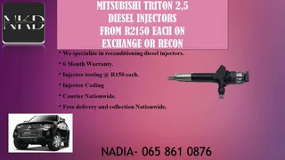 Mahindra Triton 2.5 Diesel Injectors For Sale Nationwide