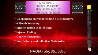 Ssangyong 2.0 Diesel Injectors For Sale Nationwide