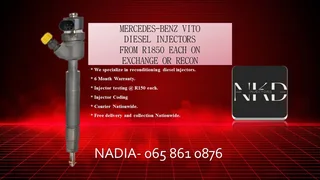 Mercedes Benz Vito Diesel Injectors For Sale Nationwide