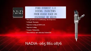Ford Everest (3.0/bt50) Diesel Injectors For Sale Nationwide