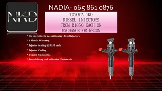 Toyota 1kd Diesel Injectors For Sale Nationwide