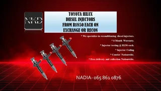 Toyota Hilux Diesel Injectors For Sale Nationwide