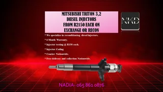 Mitsubishi Triton 3.2 Diesel Injectors For Sale Nationwide