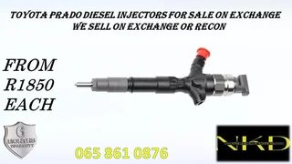 Toyota Prado Diesel Injectors For Sale Nationwide