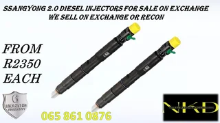 Ssangyong 2.0 Diesel Injectors For Sale Nationwide