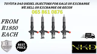 Toyota D4d Diesel Injectors For Sale Nationwide