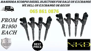 Mahindra Scorpio Diesel Injectors For Sale Nationwide
