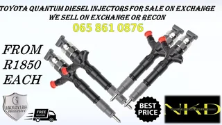 Toyota Quantum Diesel Injectors For Sale Nationwide