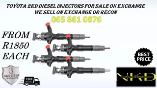 Toyota 2kd Diesel Injectors For Sale Nationwide