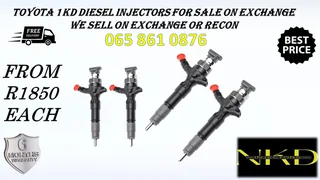 Toyota 1kd Diesel Injectors For Sale Nationwide
