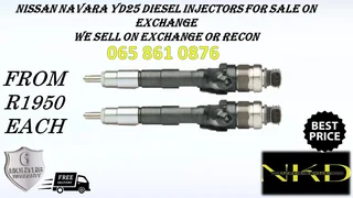 Nissan Navara Yd25 Diesel Injectors For Sale Nationwide