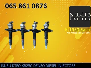 ISUZU DTEQ KB250 DIESEL INJECTORS FOR SALE NATIONWIDE