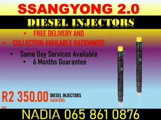 Ssangyong 2.0 Diesel Injectors For Sale Nationwide