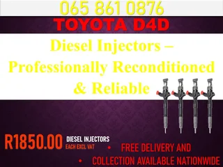 Toyota D4d Diesel Injectors For Sale Nationwide