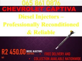 Chevrolet Captiva Diesel Injectors For Sale Nationwide