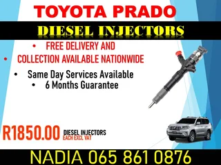 Toyota Prado Diesel Injectors For Sale Nationwide