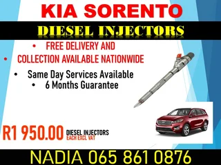 Kia Sorento Diesel Injectors For Sale Or To Recon