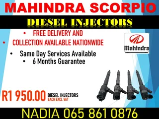Mahindra Scorpio Diesel Injectors For Sale Or To Recon