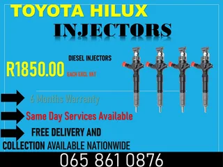 Toyota Hilux Diesel Injectors For Sale Nationwide
