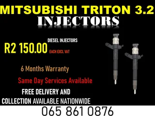 Mitsubishi Triton 3.2 Diesel Injectors For Sale With Warranty