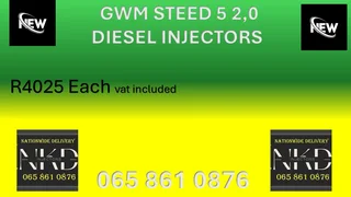 New Injectors For Sale For Gwm Steed 5