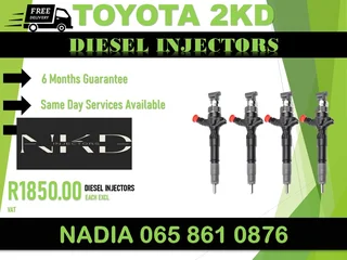 Toyota 2kd Diesel Injectors For Sale Or To Recon