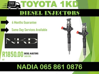 Toyota 1kd Diesel Injectors For Sale Or To Recon