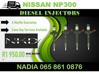 Nissan Np300 Diesel Injectors For Sale Or To Recon