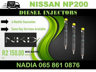 Nissan Np200 Diesel Injectors For Sale Or To Recon