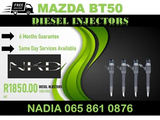 Mazda Bt50 Diesel Injectors For Sale Or To Recon